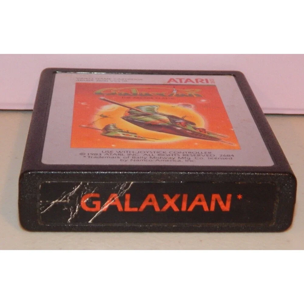 Galaxian Atari 2600 (1983)  Game Cartridge VG Condition Previously Tested